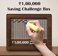 Sundhi Wooden Money Saver Box Wooden Piggy Bank 100000 Money Bank Box Coin Bank  (Brown)